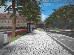 V zimě se začne s rekonstrukcí křižovatky Fortna na vnitřním okruhu Hradce Králové. Město dokončilo výběrové řízení