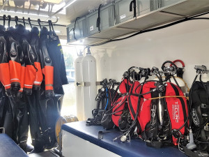 Potápěčská výstroj hasičů