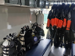 Potápěčská výstroj hasičů