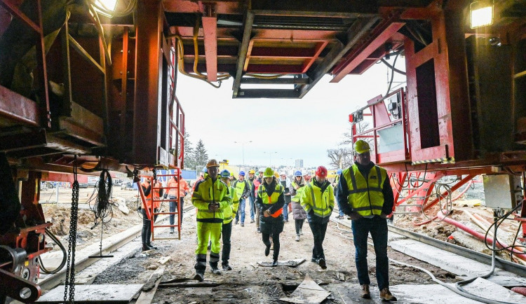 Stavba městského okruhu Žabovřeská v Brně pokračuje. Šaliny projedou tunelem za rok