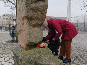 V Hradci Králové si lidé připomínají památku Jana Palacha. Začal Palachův týden