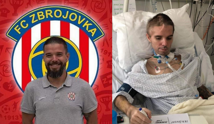 Ochrnutí a boj o život. Trenér Zbrojovky skončil po pádu ze schodů v umělém spánku