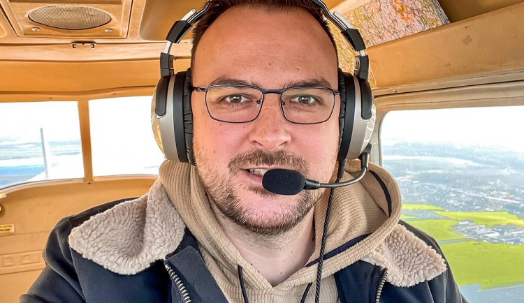 Michal Čuřík si létání užívá se vším všudy