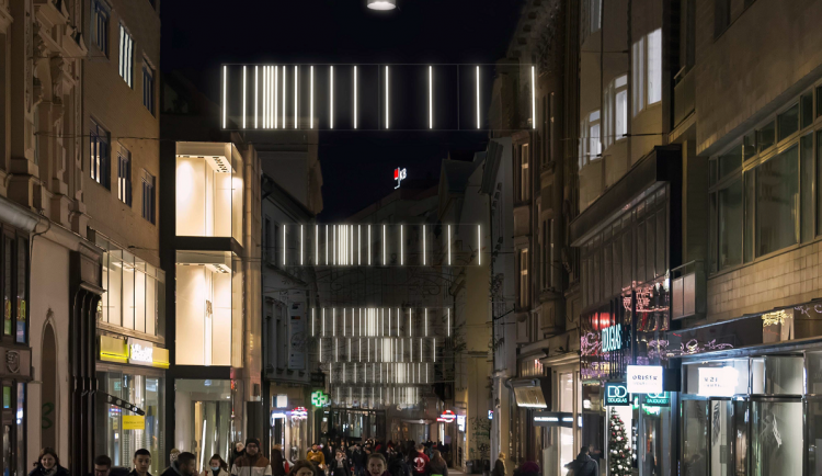 Centrum Brna dostane nové dekorační osvětlení