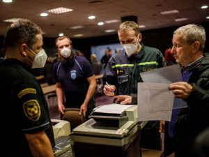 Centrum pro uprchlíky z Ukrajiny v Hradci Králové odbavilo za první den 201 lidí