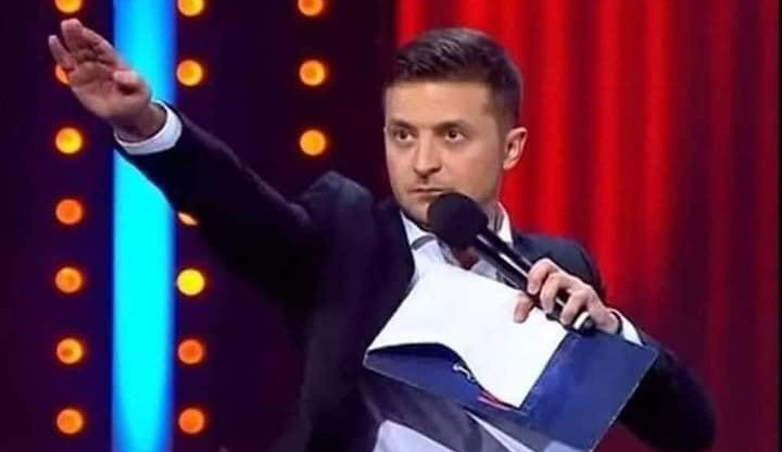 Hajlující Zelenskyj se šíří řetězovými maily. Jde o fake