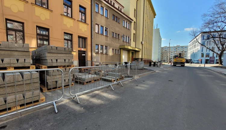 Pokračuje rekonstrukce ulice U Malše. Uzavírka tam bude do konce dubna