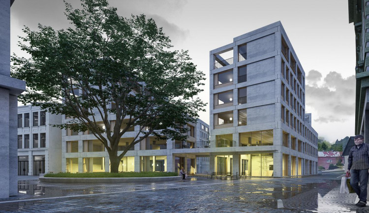 Studentské bydlení na Papírovém náměstí. Absolvent TUL se svou vizí uspěl v soutěži diplomových prací