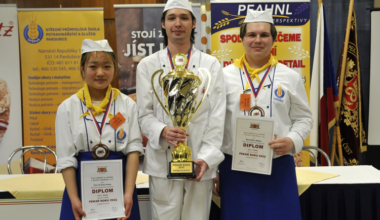 Mladí pekaři se utkali Pardubicích. Vítězná trofej putuje do Brna