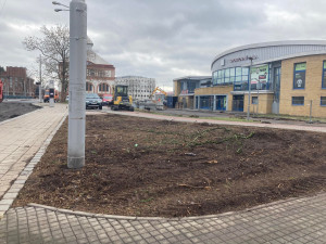 Jak vypadá uzavřená Fortna? Podívejte se na křižovatku pár dní po zahájení rekonstrukce