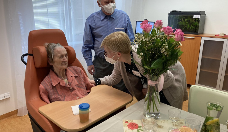 Šedesát let spolu. Manželé  v Brně oslavili diamantovou svatbu