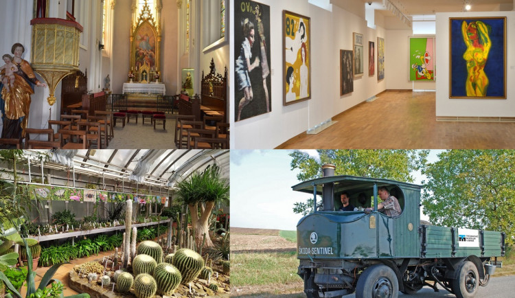 Kam o víkendu na jižní Moravě? Na přehlídku automobilů, do galerie i na hrad Bítov