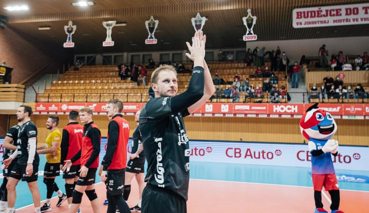 Loučení s legendou. Volejbalista Radek Mach odehraje poslední zápasy za Jihostroj