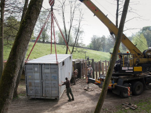 Safari Park Dvůr Králové vypustil do venkovní expozice stádo sedmi hrochů