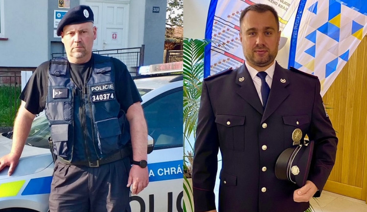 Policisté z obvodního oddělení Sobotka
