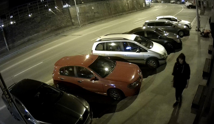 Zábava muže z Brna. Při procházce shodil motorku