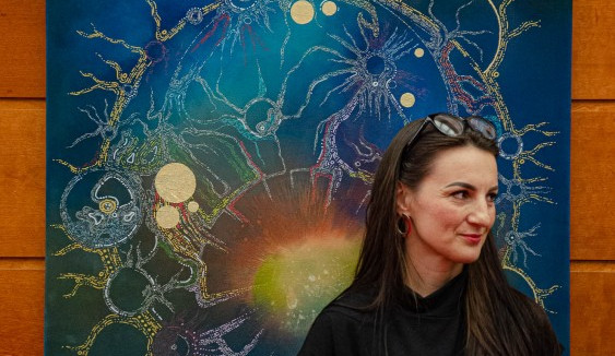 Anny Veverka u obrazu Časové kontinuum