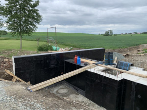 Oprava propustku v Ještěticích