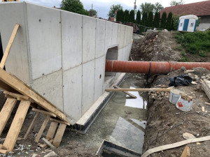 Oprava propustku v Ještěticích