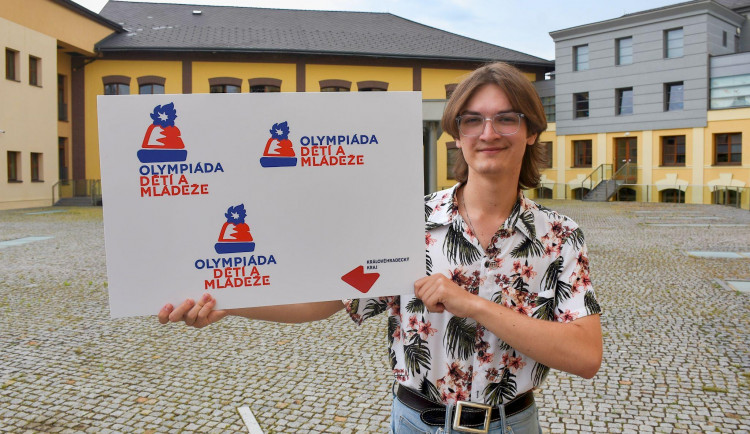 Zimní olympiáda ve Špindlerově Mlýně má své logo. Autorem je student z Trutnova