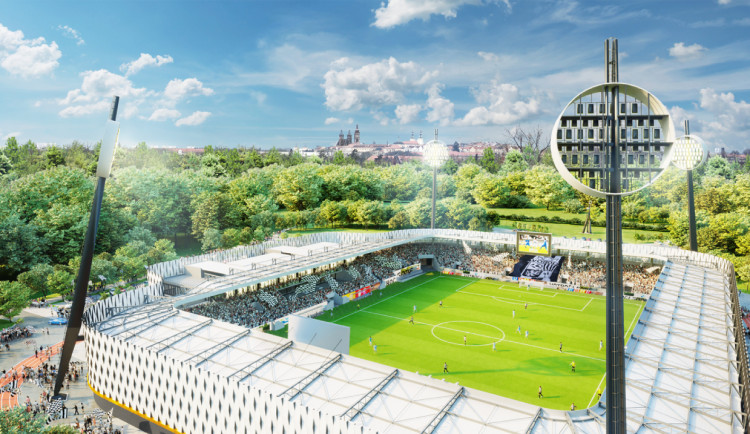 Zastupitelstvo souhlasilo s novou cenou fotbalového stadionu. Stavba se prodraží o 59 milionů