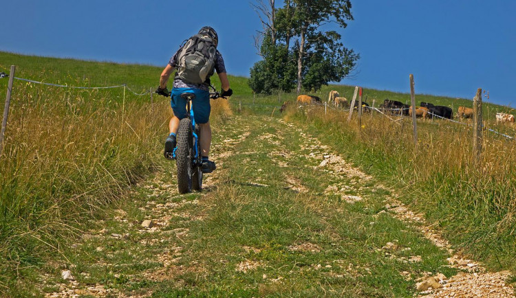 Muž se na elektrokole srazil s cyklistkou a ujel. Žena utrpěla otřes mozku