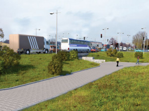 Přestavba křižovatky Mileta v Hradci Králové má stavební povolení