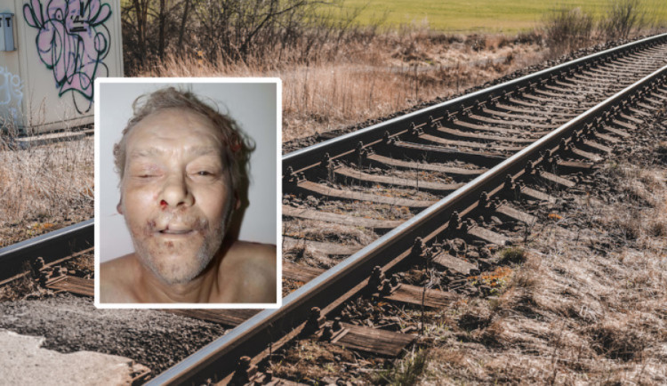 Policie hledá totožnost muže, kterého v Hradci Králové srazil vlak. Nepoznáváte ho?