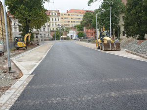 Příští týden se otevře Fortna pro MHD. Řidiči osobáků si musí počkat do konce roku