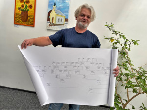 Vytváření rodokmenů a pátrání po dávných předcích mě baví i živí, říká příbuzný posledního kata