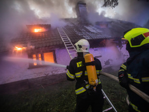 V Luisině údolí v Orlických horách shořela chalupa. Škoda je téměř pět milionů korun