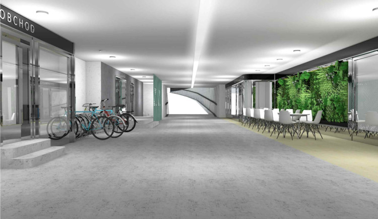 Hradecká radnice nechá opravit podchod pod třídou Karla IV. Má z něj vzniknout místo pro setkávání