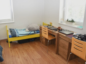 Díky rekonstrukci se podařilo zvýšit kapacitu domova mládeže ve Dvoře Králové