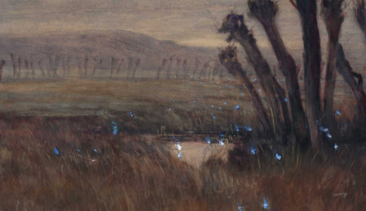 Krkonošské muzeum ve Vrchlabí získalo jedinečný obraz malíře Kavána. Jmenuje se Bludička