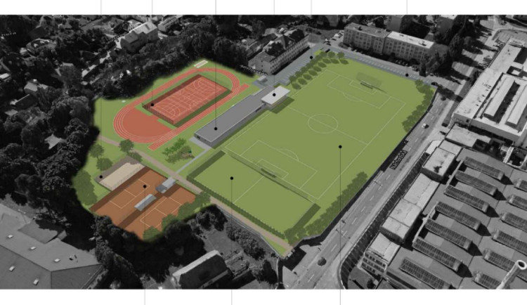 Hronov sportovní areál