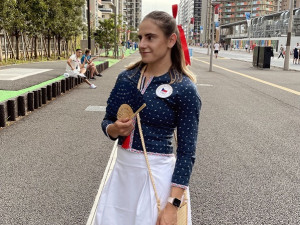 Lada Vondrová na olympijských hrách v Tokiu