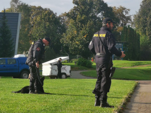 Zájemci o práci u Policie ČR si ve Skutči vyzkoušeli fyzotesty na(ne)čisto