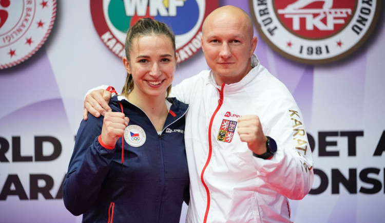 Jihočeská karatistka Martina Šáchová je vicemistryně světa
