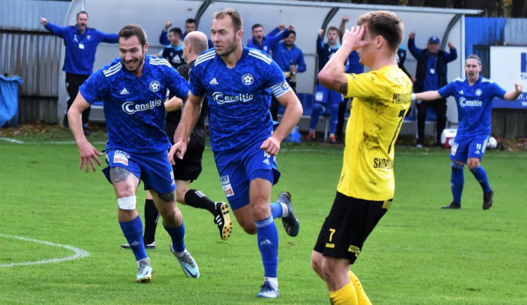 Musiol nastřílel už 15 branek. Lom a Katovice dál bojují o vedení v divizní soutěži