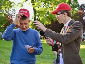 Kdybychom byli v Americe, tak Václav Klaus je otec zakladatel, říká Youtuber Jan Špaček