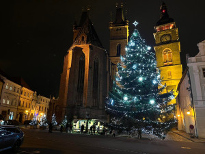 ANKETA: Jaké náměstí v Hradci Králové má hezčí vánoční strom?