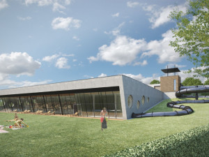 Nový bazén ve Vrchlabí by měl otevřít bez omezení 27. prosince. Stál 200 milionů