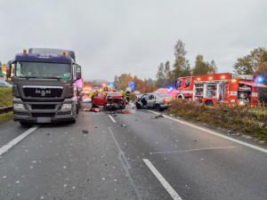 V listopadu při nehodách v Královéhradeckém kraji zemřeli dva lidé