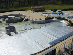 Koupaliště Flošna v Hradci Králové projde obnovou. Dětský bazén bude větší, přidají se atrakce
