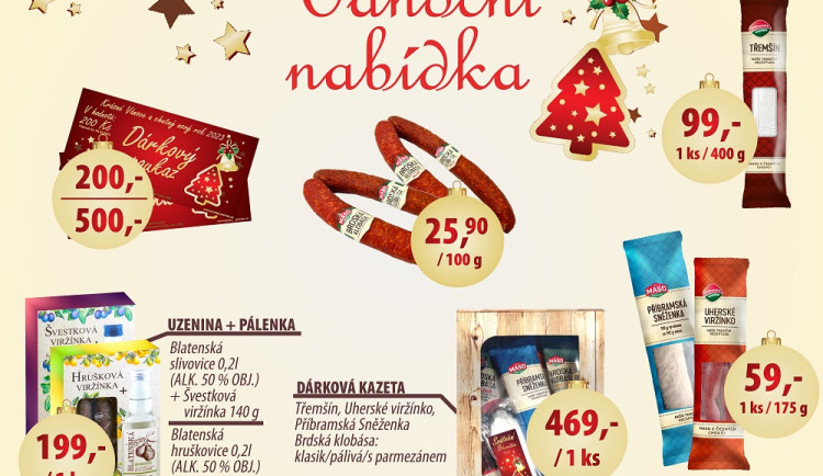 Zlatá neděle v českém řeznictví ZEMAN maso-uzeniny