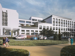 Modernizace krajské nemocnice v Rychnově nad Kněžnou za 800 milionů začne na jaře