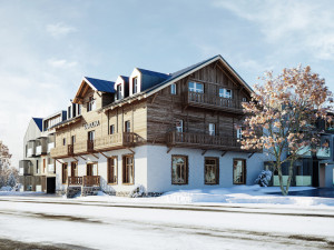 V Harrachově postaví apartmánový dům Karolina. Investor přestavuje nejstarší hotel ve městě