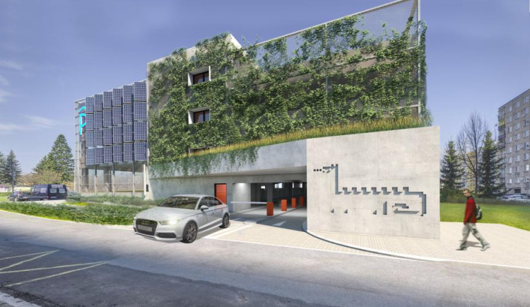 Trutnov chce postavit parkovací dům pro obyvatele sídliště Zelená Louka. Někteří místní jsou proti