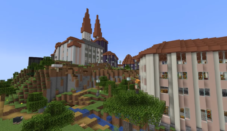 Brno má svůj svět v Minecraftu. Dostalo černý orloj i podzemí