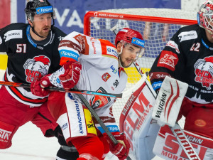 Hokejisté Hradce Králové poprvé v sezoně zdolali Olomouc, rozhodl Blain